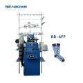 rb 6f full automatic computerized multi-functional plain socks knitting machines cheap price harga mesin kaos kaki in italy